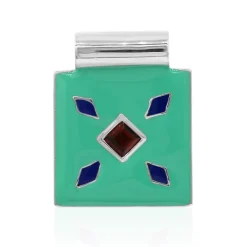 Mosambik-Granat-Silberanhänger (TPC)