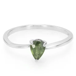 Mosambik-Saphir-Silberring