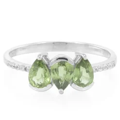 Mosambik-Saphir-Silberring