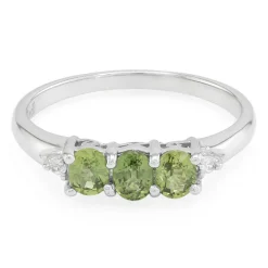 Mosambik-Saphir-Silberring