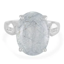 Mutuca-Rutilquarz-Silberring