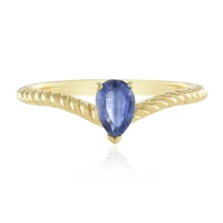 Nepalesischer Kyanit-Silberring