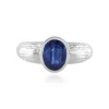 Nepalesischer Kyanit-Silberring (de Melo)