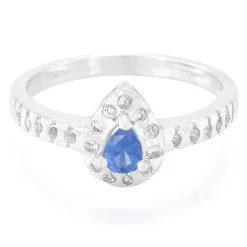 Nepalesischer Kyanit-Silberring