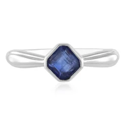 Nepalesischer Kyanit-Silberring