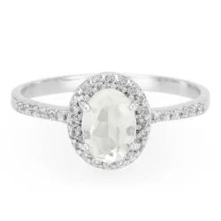 Orthoklas-Silberring