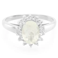 Orthoklas-Silberring