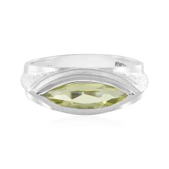 Ouro Verde-Quarz-Silberring