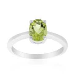 Ouro Verde-Quarz-Silberring