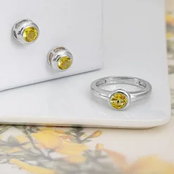 Ouro Verde-Quarz-Silberset