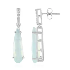 Paraiba-Opal-Goldohrringe (AMAYANI)