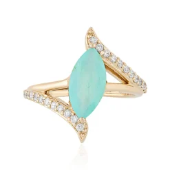 Paraiba-Opal-Goldring (AMAYANI)