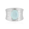 Paraiba-Opal-Silberring