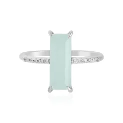 Paraiba-Opal-Silberring