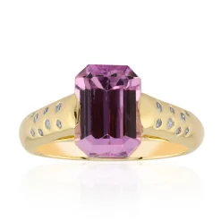 Patroke-Kunzit-Goldring (de Melo)