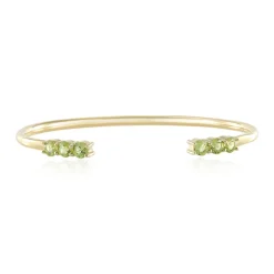 Peridot-Silberarmreif