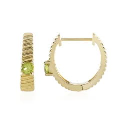 Peridot-Silberohrringe