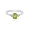 Peridot-Silberring