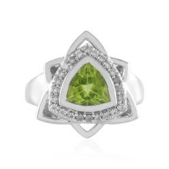 Peridot-Silberring