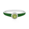 Peridot-Silberring