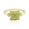 Peridot-Silberring