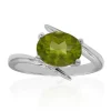Peridot-Silberring