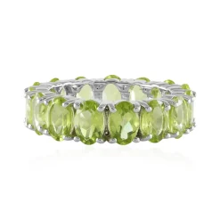 Peridot-Silberring