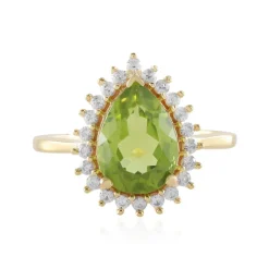 Peridot-Silberring