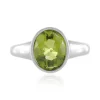 Peridot-Silberring
