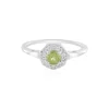 Peridot-Silberring