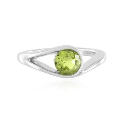 Peridot-Silberring