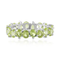 Peridot-Silberring