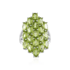 Peridot-Silberring