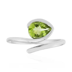 Peridot-Silberring