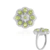 Peridot-Silberring