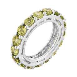 Peridot-Silberring