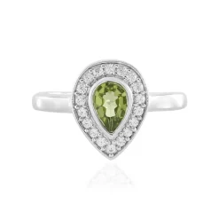 Peridot-Silberring