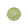 Peridot-Silberring