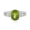 Peridot-Silberring