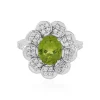 Peridot-Silberring