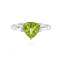 Peridot-Silberring