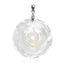 Perlmutt-Silberanhänger