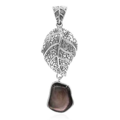 Perlmutt-Silberanhänger (Art of Nature)