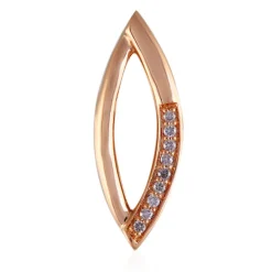 Pinkfarbener I3 Argyle-Brillant-Goldanhänger (Mark Tremonti)