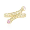 Pinkfarbener Saphir-Goldring (Ornaments by de Melo)