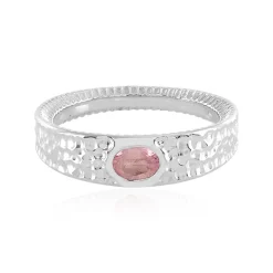 Pinkfarbener Turmalin-Silberring (SAELOCANA)