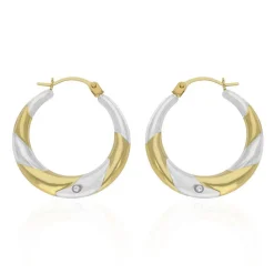 PK (H) Diamant-Goldohrringe