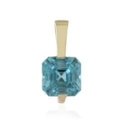 Ratanakiri-Zirkon-Goldanhänger