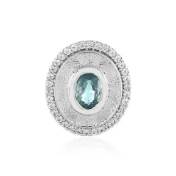 Ratanakiri-Zirkon-Silberanhänger