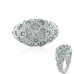 Ratanakiri-Zirkon-Silberring